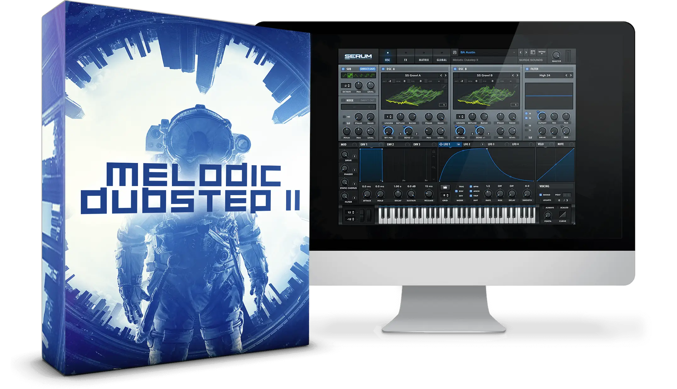 128 Color Bass Serum Presets with a Melodic Dubstep Edge